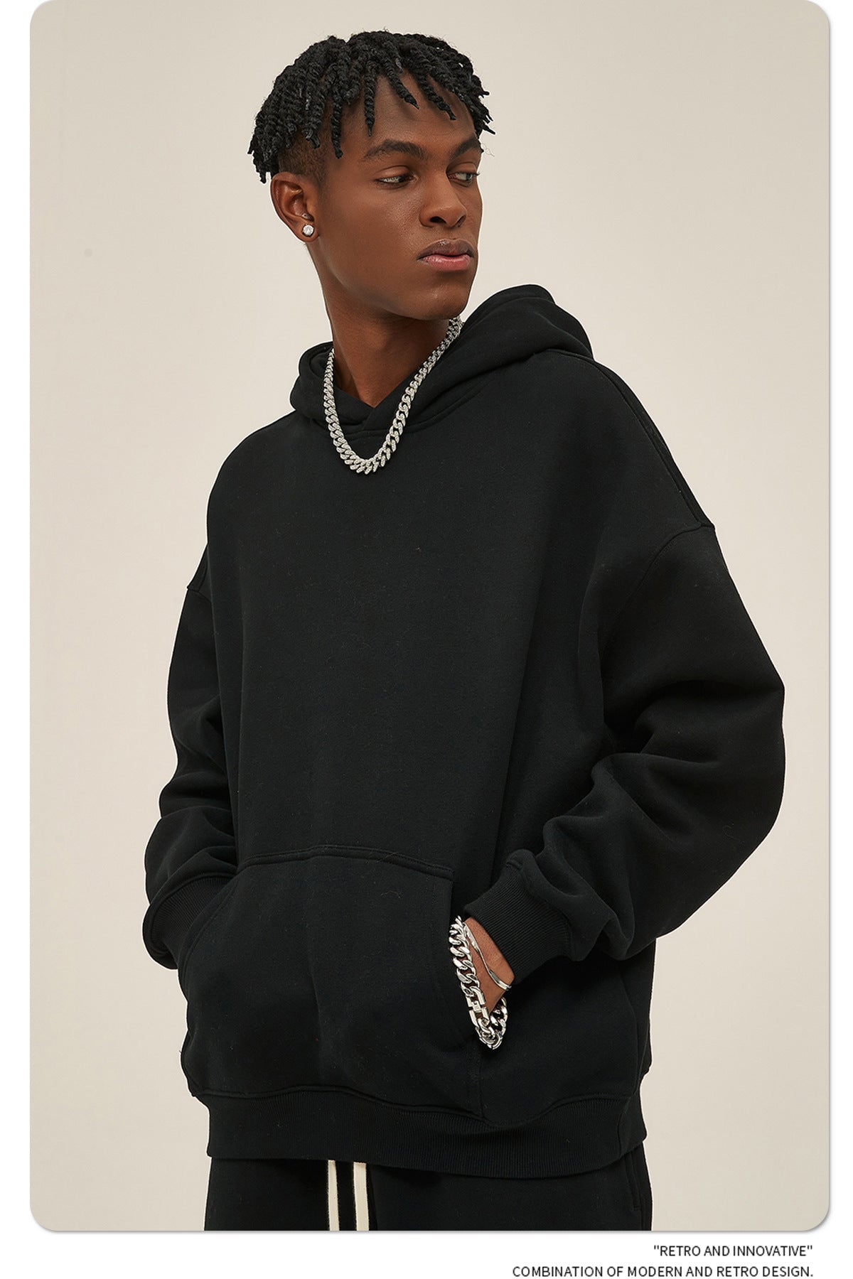 Thick Hooded Brand Hooded Sweater