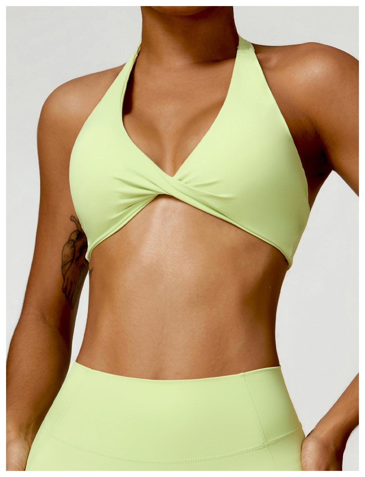 Winter Tight Beauty Back Yoga Suit Quick-drying Workout Clothes Outdoor Running Sports Suit
