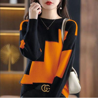 Knitted Top With Cashmere Sweater