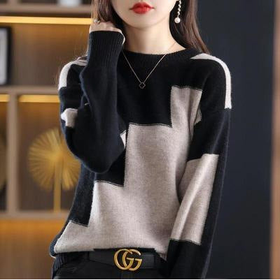 Knitted Top With Cashmere Sweater