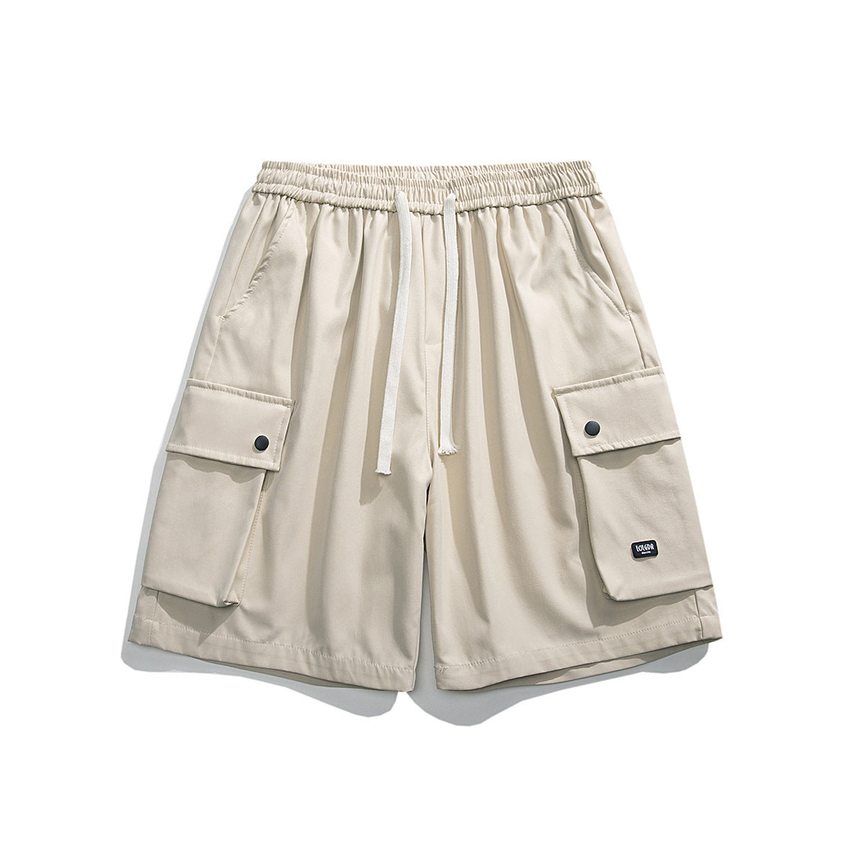 Summer Thin Quick-drying Multi-pocket Solid Color Workwear Shorts