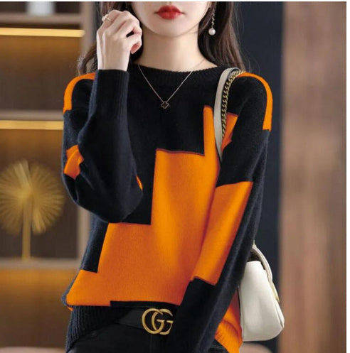 Knitted Top With Cashmere Sweater
